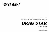 Manual Drag Star XVS 650