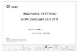 Diagrama elérico ROMI D800