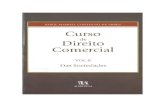 Curso de Direito Comercial - Volume II - 4º Edição - Ano 2003