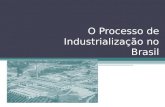 o Processo de Industrializao No Brasil