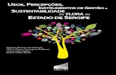 Usos, percepções, instrumentos de gestão e sustentabilidade da flora do Estado de Sergipe