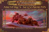 Livro Mestres Selvagens D&D 3.5