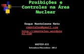 Módulo I I- Proibições e controles na área nuclear.ppt