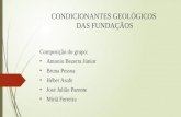 Condicoes Geologicos Das Fundacoes - Slides