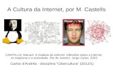 A Cultura da Internet, por M. Castells