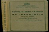 Regulamento Tactico Da Infantaria - Primeira Parte - Instrucao Elementar Da Companhia de Acompanhamento _ -1948
