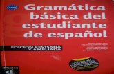 Gramatica Basica Espanola Del Estudiante