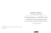 2. Nye (2009). Cap. 7 (Pp. 243 a 265) Cooperação e Conflito Nas RI