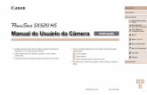PowerShot SX520 HS Camera User Guide PT