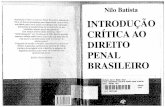 BATISTA, Nilo - Introdução Crítica Ao Direito Penal Brasileiro