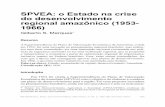 Marques - 2013 - SPVEA o Estado Na Crise Do Desenvolvimento Regional Amazônico (1953- 1966)