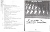 Princípios De Linguística Descritiva - Mário a. Perini