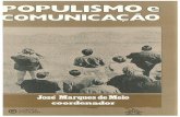 Populismo e comunicação