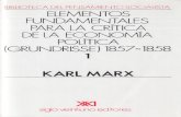 Karl Marx Grundrisse Tomo I