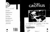 Hugo Grotious - O Direito Da Guerra e Da Paz