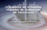 Tratamento de Efluentes Líquidos Na Indústria de Laticínios