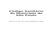 Código Sanitário do Município de São Paulo
