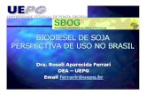 Biodiesel Soja Perspectivas Uso No Brasil