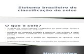 Aula 05 - Sistema Brasileiro de Classificação de Solos