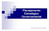 Planejamento Estratégico Governamental - Parte 1