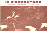 Revista Loteria de Panama 1984