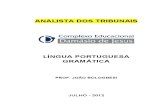 Analista Dos Tribunais - Gramatica - Joao Bolognesi - 2012