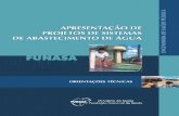 Apresentação de Projetos de Sistemas de Abastecimento de Água - Funasa