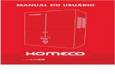 Manual Do Aquecedor Komeco Slim GLP e GN - KO 1800S