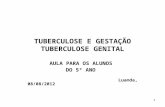 7 Tuberculose Genital e Gestação