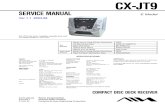 Aiwa Sony Manual de Serviço Cx-jt9 Jandui