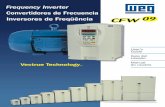 WEG Cfw 09 Inversor de Frequencia 0899.4781 2.6x Manual Portugues Br