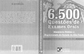 6500 Questões de Exames Orais
