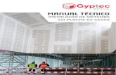 Gyptec - Manual Técnico de Instalação de Sistemas em Placas de Gesso
