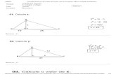 Resolução Do Exercício Da Unidade 19 Relações Métricas Do Triângulo Retângulo Do Módulo de Matematica