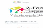 Portugués: Convocação - 2º Fórum de acomodação adequada América Latina e Caribe - 6 al 08 de maio de 2015 - Monterrey, Nuevo Leon, México