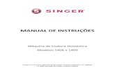 Manual de Instruções Singer Promise 1408