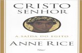 Anne Rice Cristo Senhor a Saida Do Egito