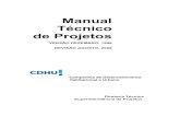 Manual Técnico de Projetos CDHU