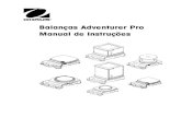Manual Balança Adventure Pro