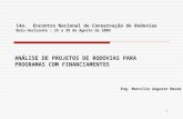 Analise de Projetos Para Programas de Financiamento Marcilio Augusto Neves