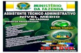01- Módulo de Língua Portuguesa - Ministério Da Fazenda - Assistente Téc. Adm.