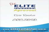 2013 Provas Afa Elite