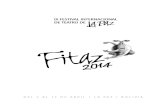 Catalogo Fitaz 2014 IX FESTIVAL INTERNACIONAL DE TEATRO DE LA PAZ