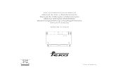 Teka DW6 58FI-Manual Do Propietario
