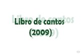 Libro Cantos 2009