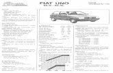 Revista Técnica Automóvel - Ficha Técnica 122 - Fiat Uno 55 S 60 SL