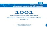 10 - 1001 Questoes Comentadas Direito Internacional Publico CESPE