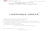 APOSTILA DE LIDERANÇA CRISTÃ - CFTBN