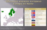 Diferentes espaços europeus (apresentação