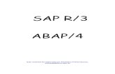 Comandos e Funções em ABAP